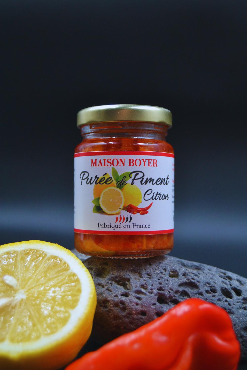 Purée de Piment Citron – Maison Boyer (85g)