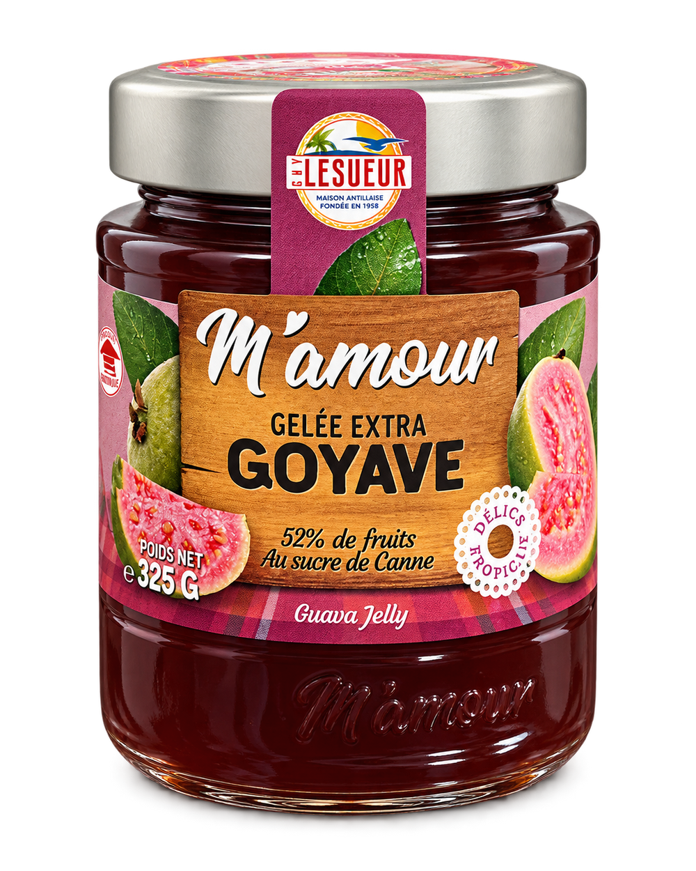 Gelée extra de Goyave M'amour – Guadeloupe (325 g)