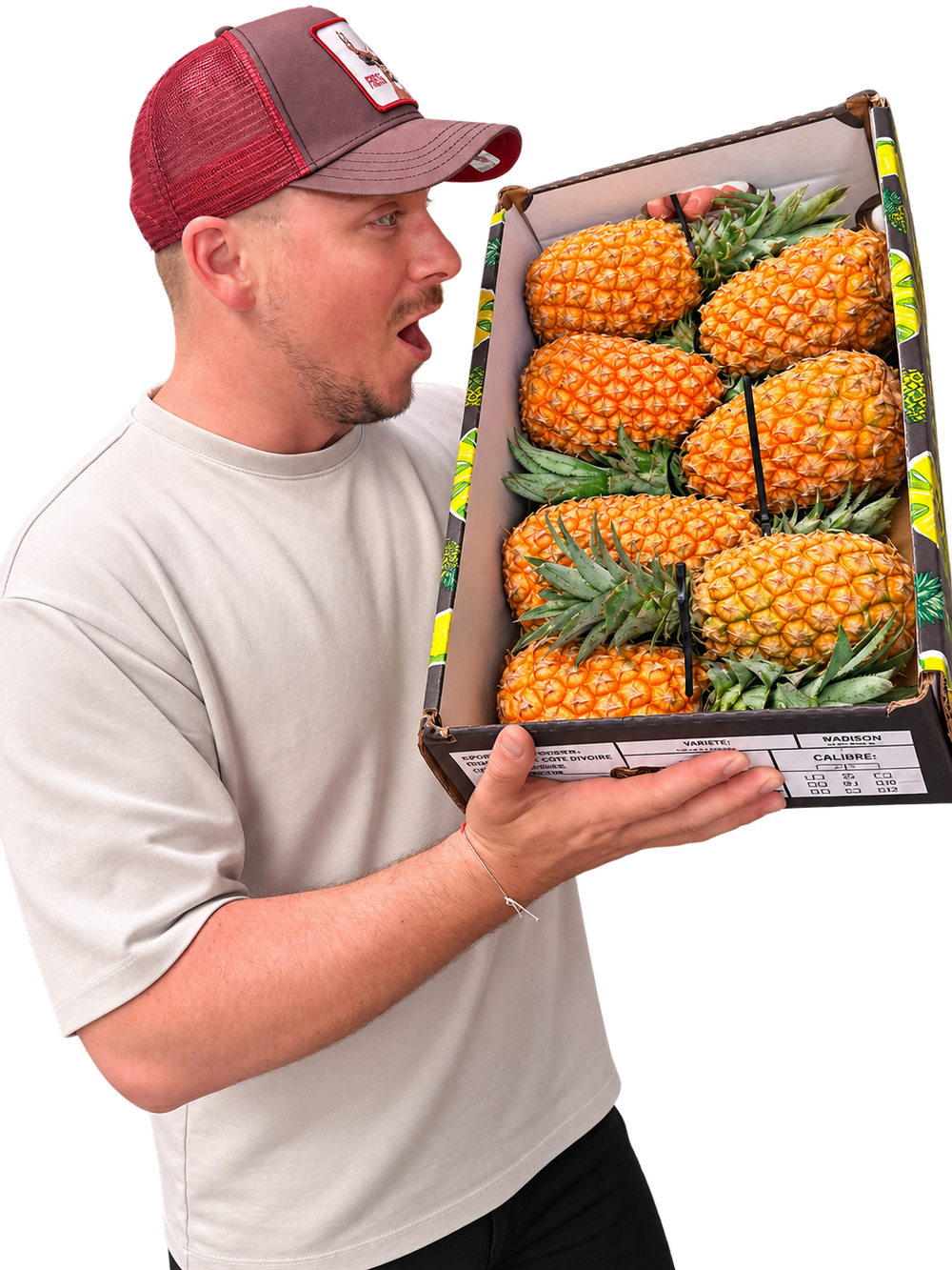 Offre Spéciale Limitée - Colis 7 Ananas Victoria - Île Maurice
