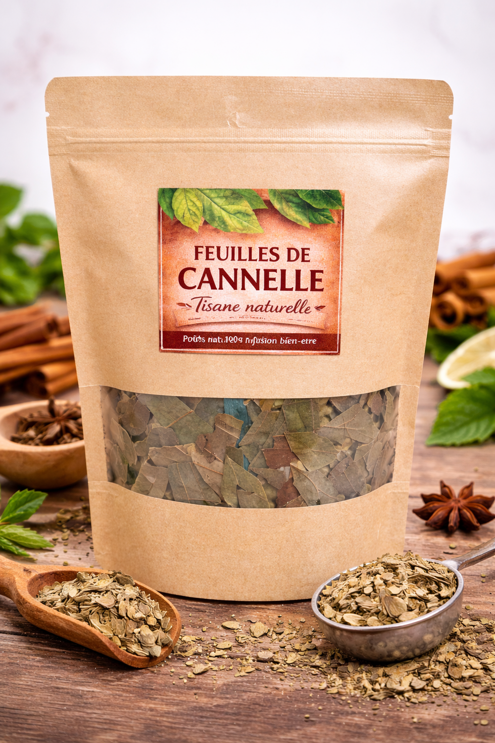 Feuilles de cannelle séche 100g