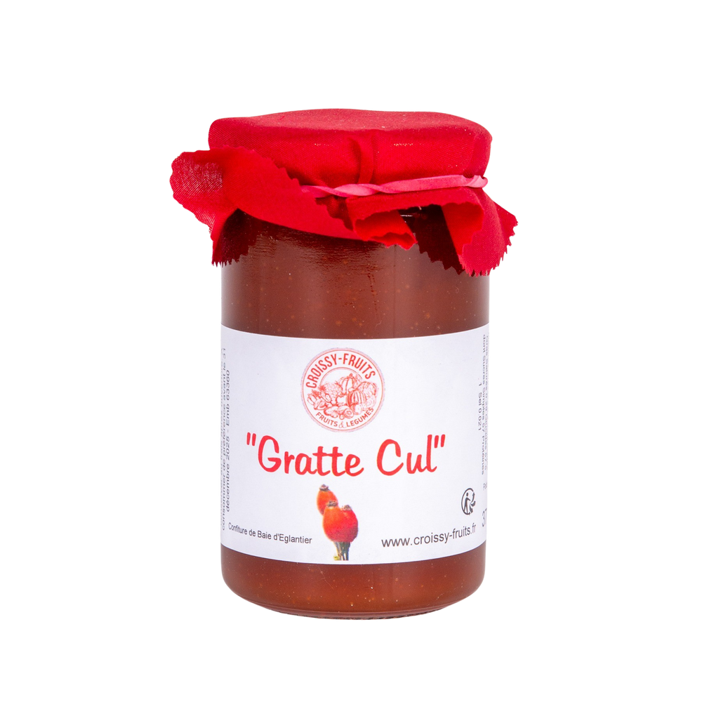 Confiture gratte cul (370g) (Baie d'Eglantier)