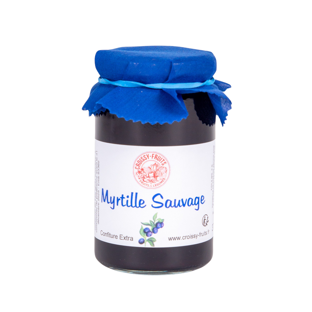 Confiture de myrtille sauvage 370g