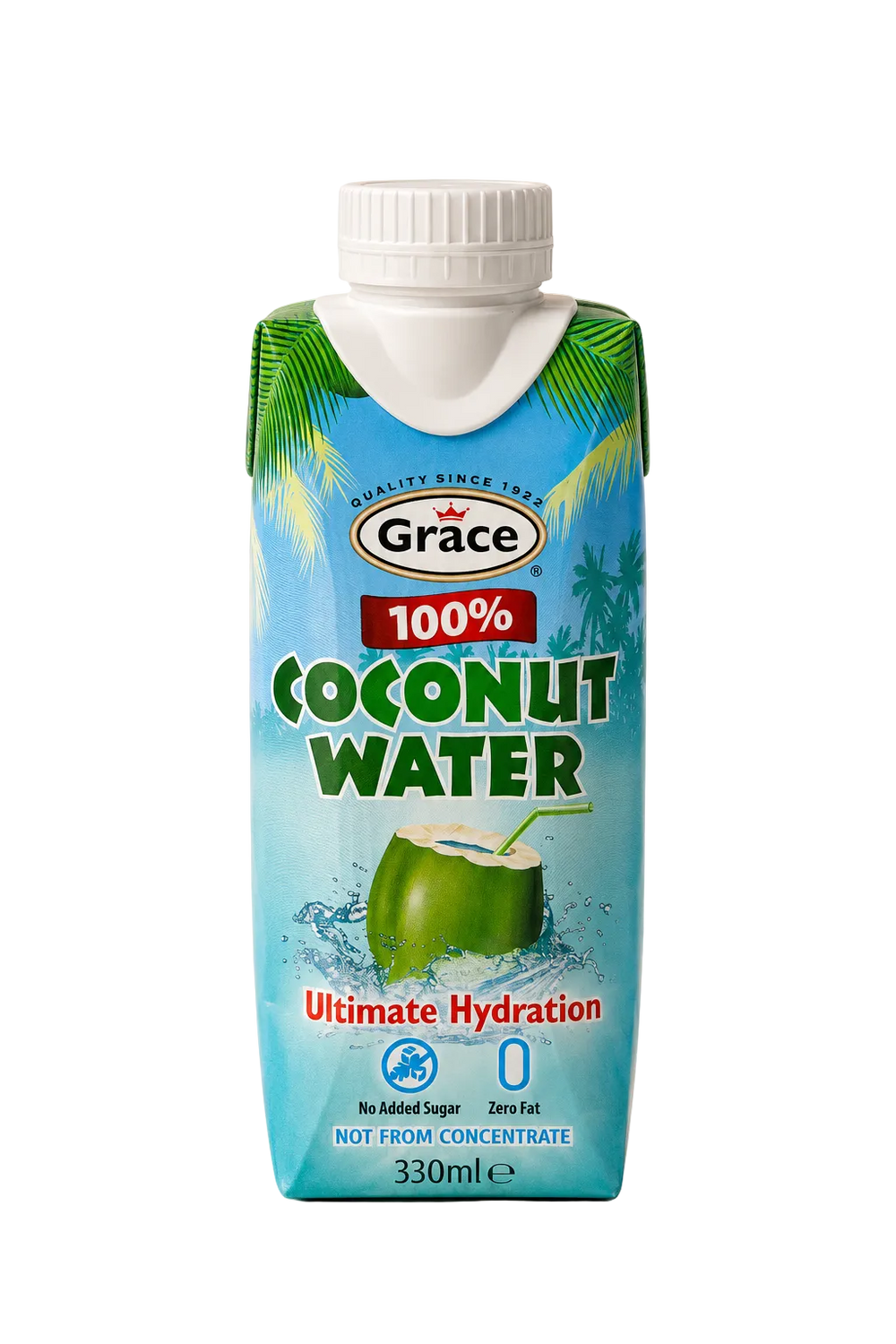 Eau de Coco 100% Naturelle Grace – 330ml