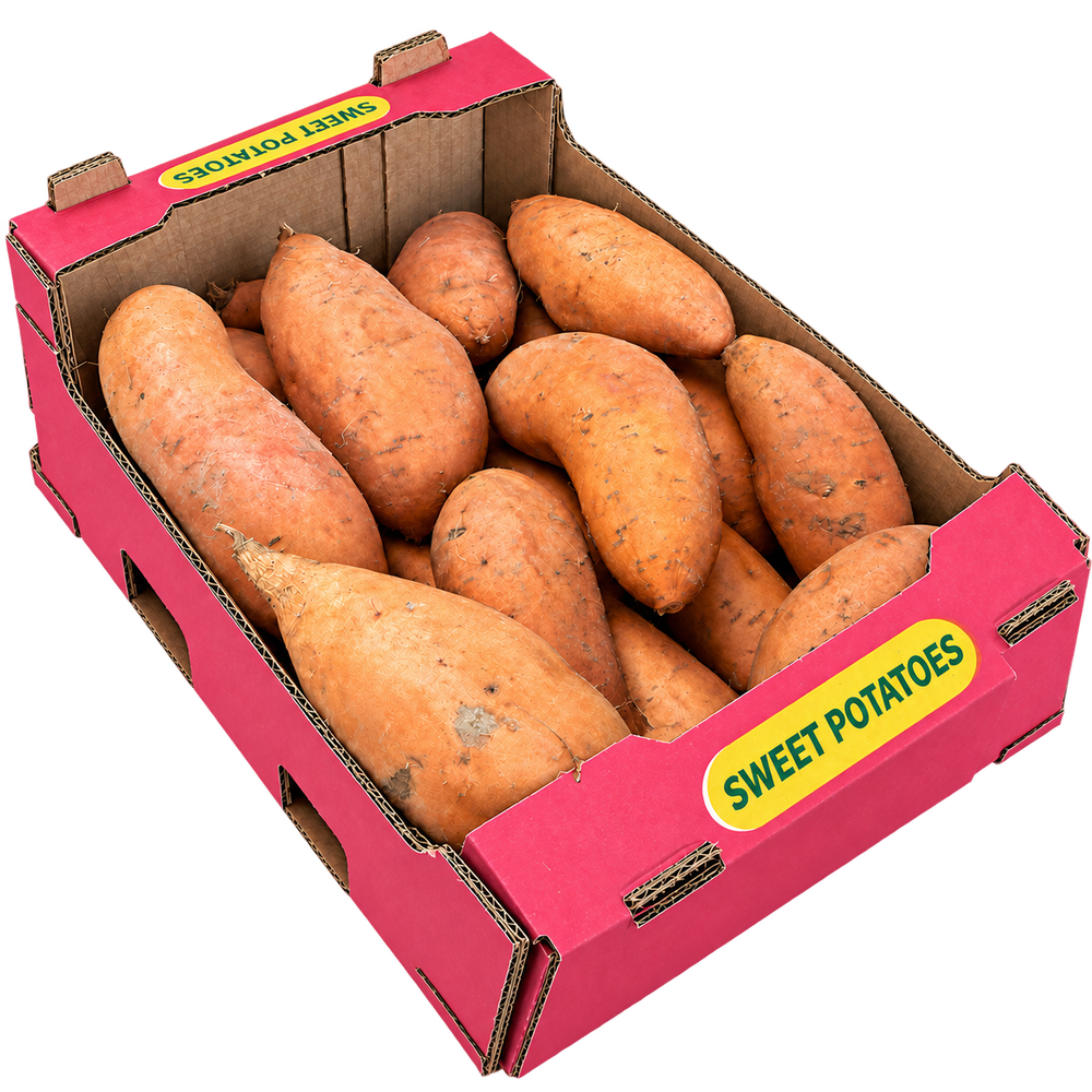 Colis de patates douces d'Égypte d'environ 6 kg, offre spéciale à retirer au dépôt d'Argenteuil – Croissy Fruits