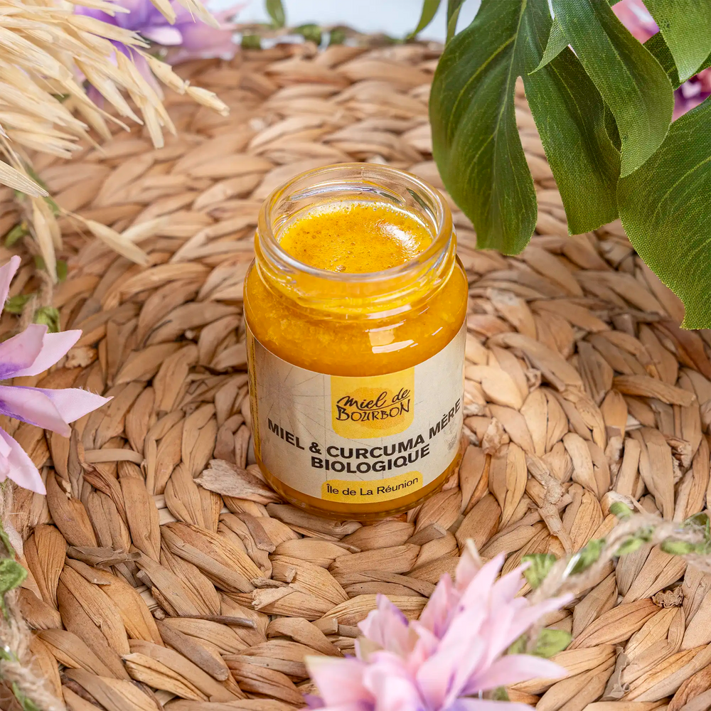 Miel Et Curcuma mère Biologique125gr