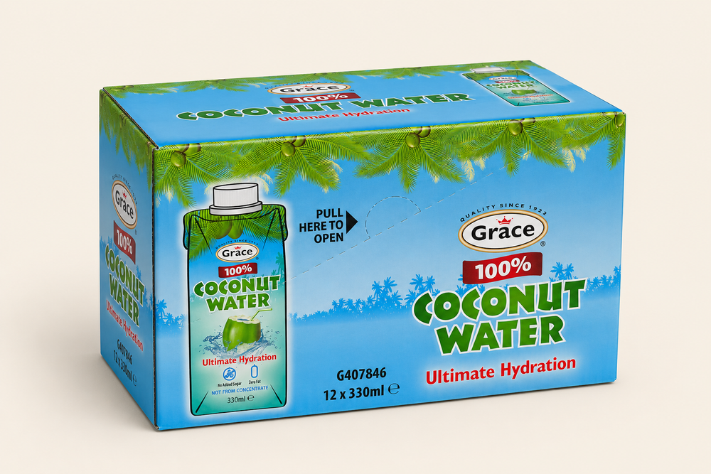 Eau de Coco 100% Naturelle Grace – 330ml