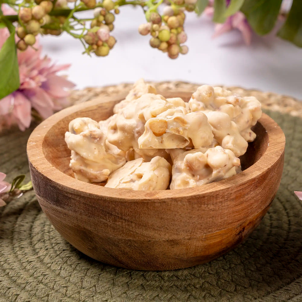 Arachide rocher chocolat blanc