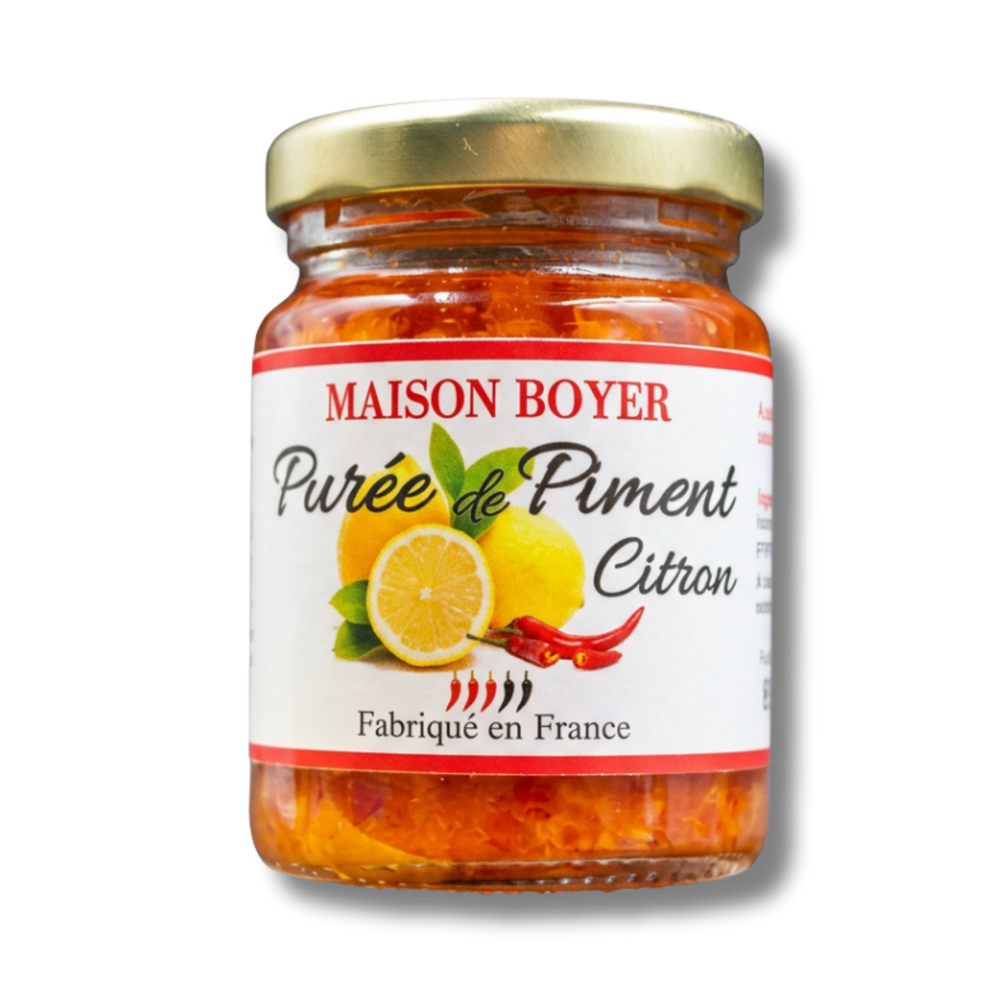 Purée de Piment Citron – Maison Boyer (85g)