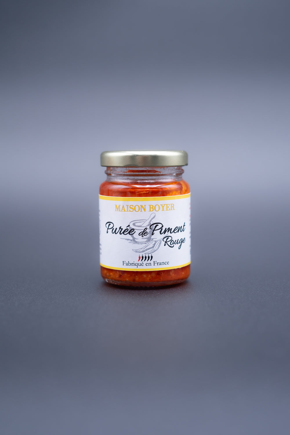 Purée de Piment Rouge Artisanale – Maison Boyer (85g)