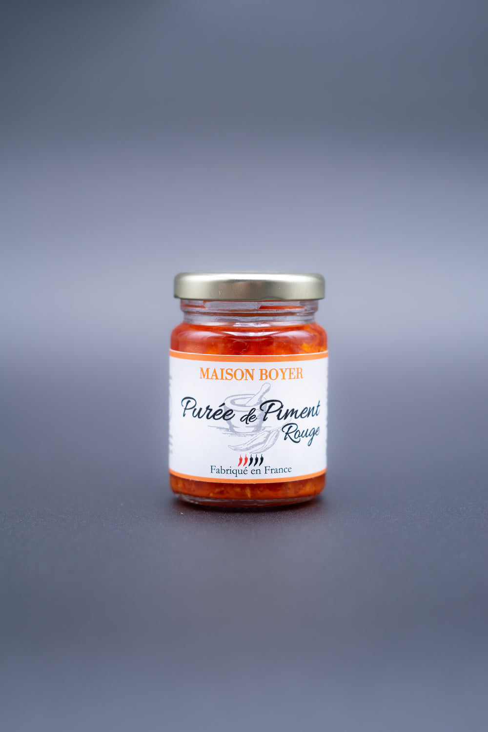 Purée de Piment Rouge Artisanale – Maison Boyer (85g)
