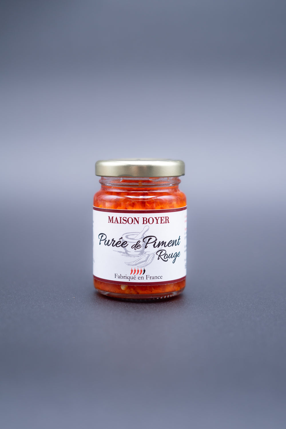 Purée de Piment Rouge Artisanale – Maison Boyer (85g)