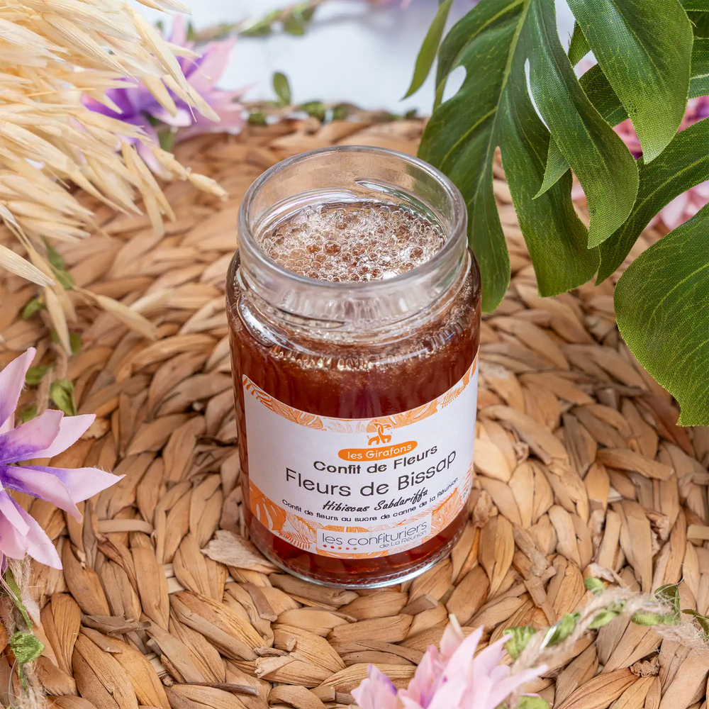 Confit de Fleurs de Bissap (hibiscus Sabdariffa)