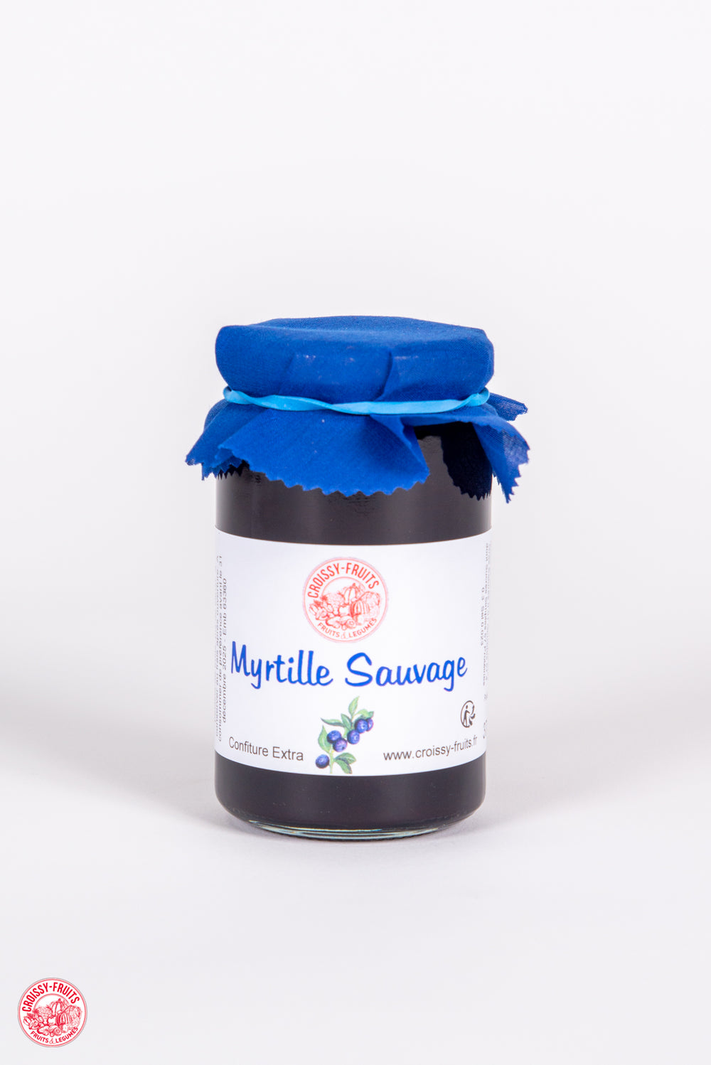 Confiture de myrtille sauvage 370g