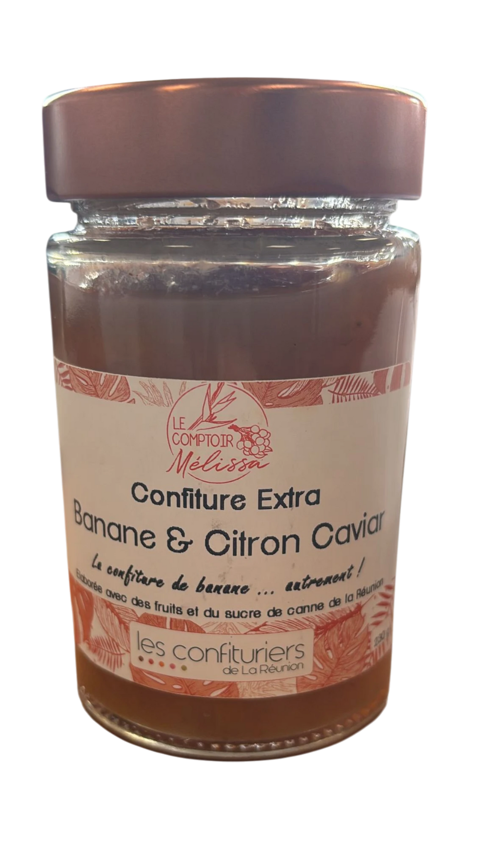 Confiture extra Banane et Citron Caviar