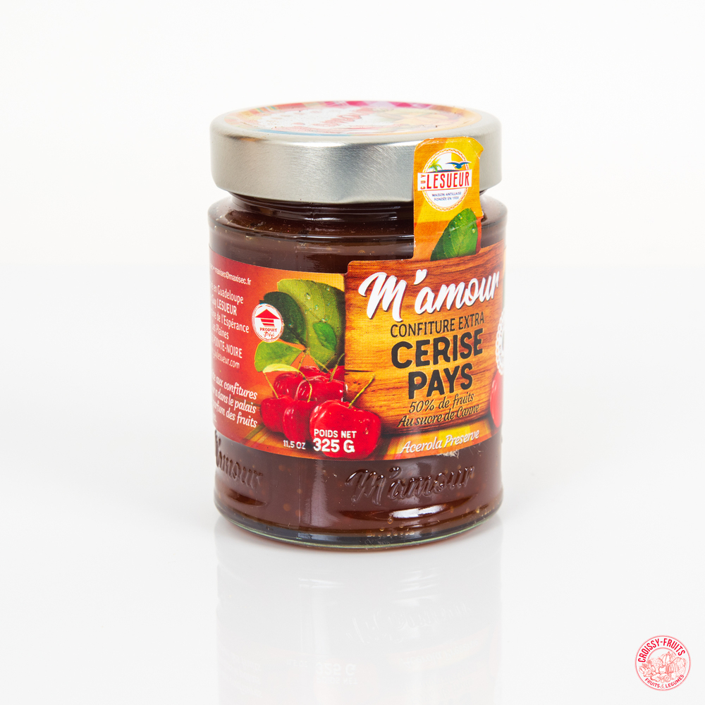 Confiture cerise pays (325g)