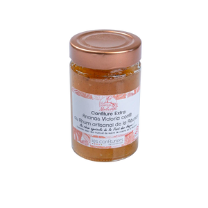 Confiture Extra Ananas Victoria au Rhum artisanal de la Réunion