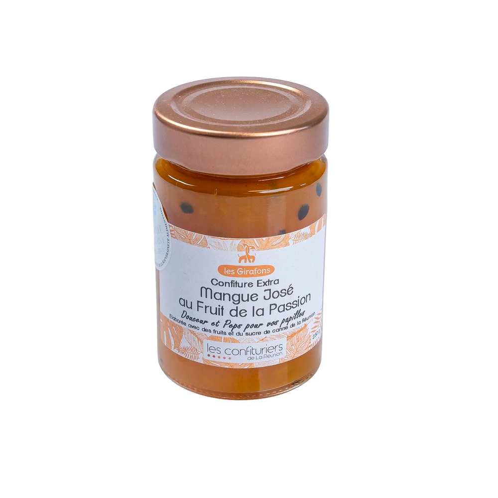 Confiture extra Mangue José au Fruit de la Passion