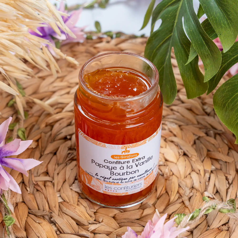 Confiture Papaye à la Vanille Bourbon
