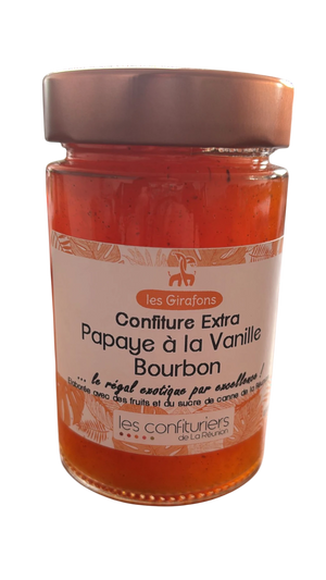 Confiture Papaye à la Vanille Bourbon