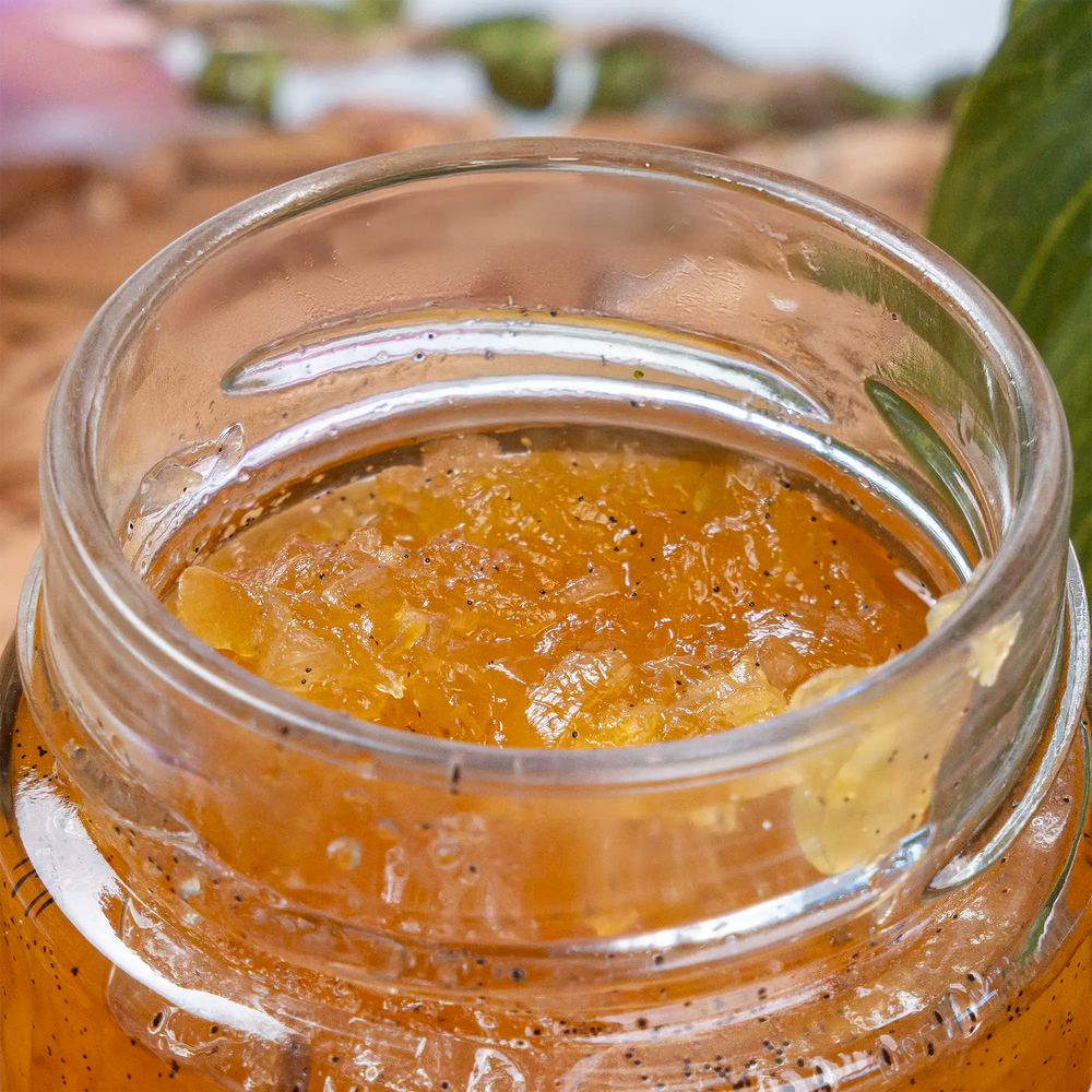 Confiture Extra Ananas Victoria au Rhum artisanal de la Réunion