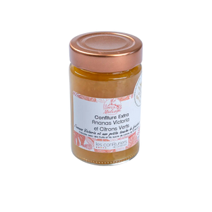 Confiture Extra Ananas Victoria et Citrons Verts