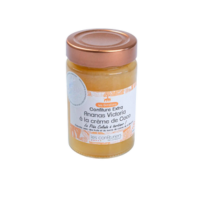 Confiture Extra Ananas Victoria à la crème de Coco