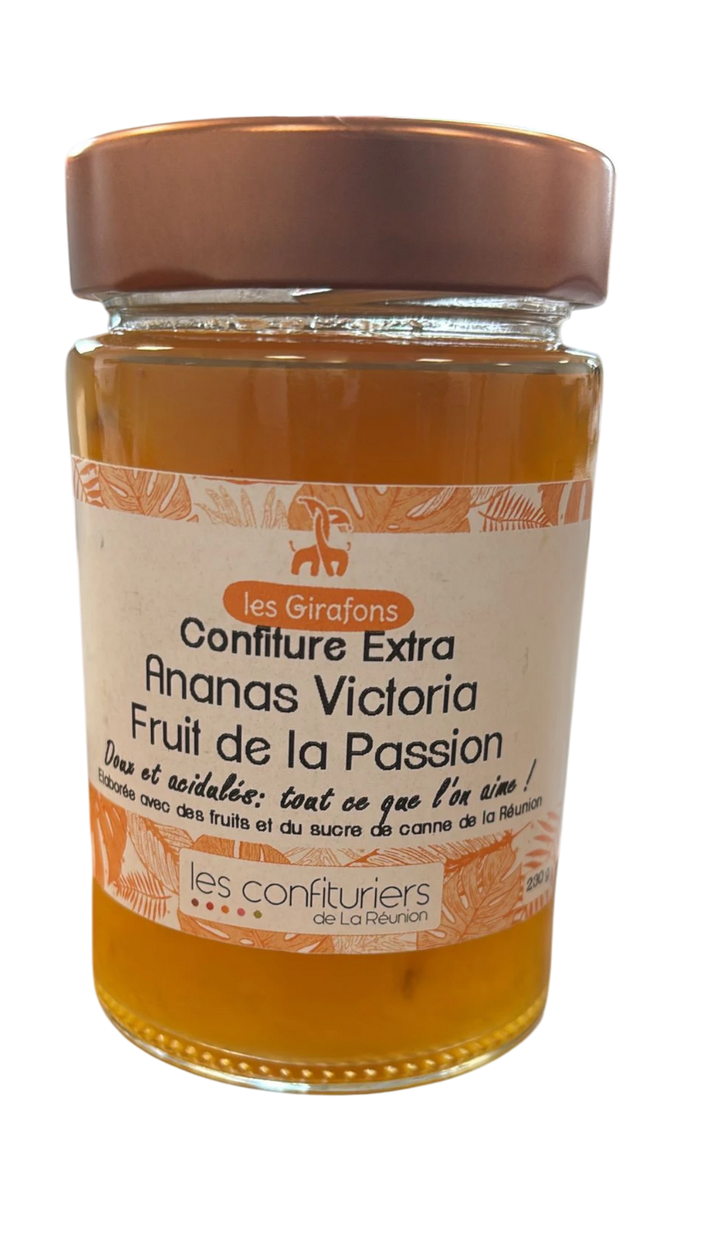 Confiture extra Ananas Victoria Fruit de la Passion