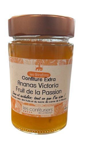Confiture extra Ananas Victoria Fruit de la Passion