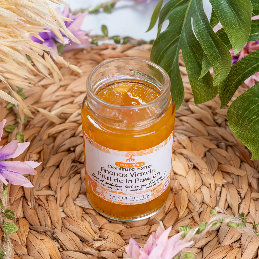 Confiture extra Ananas Victoria Fruit de la Passion