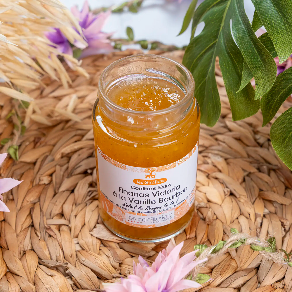 Confiture Extra Ananas Victoria à la Vanille Bourbon