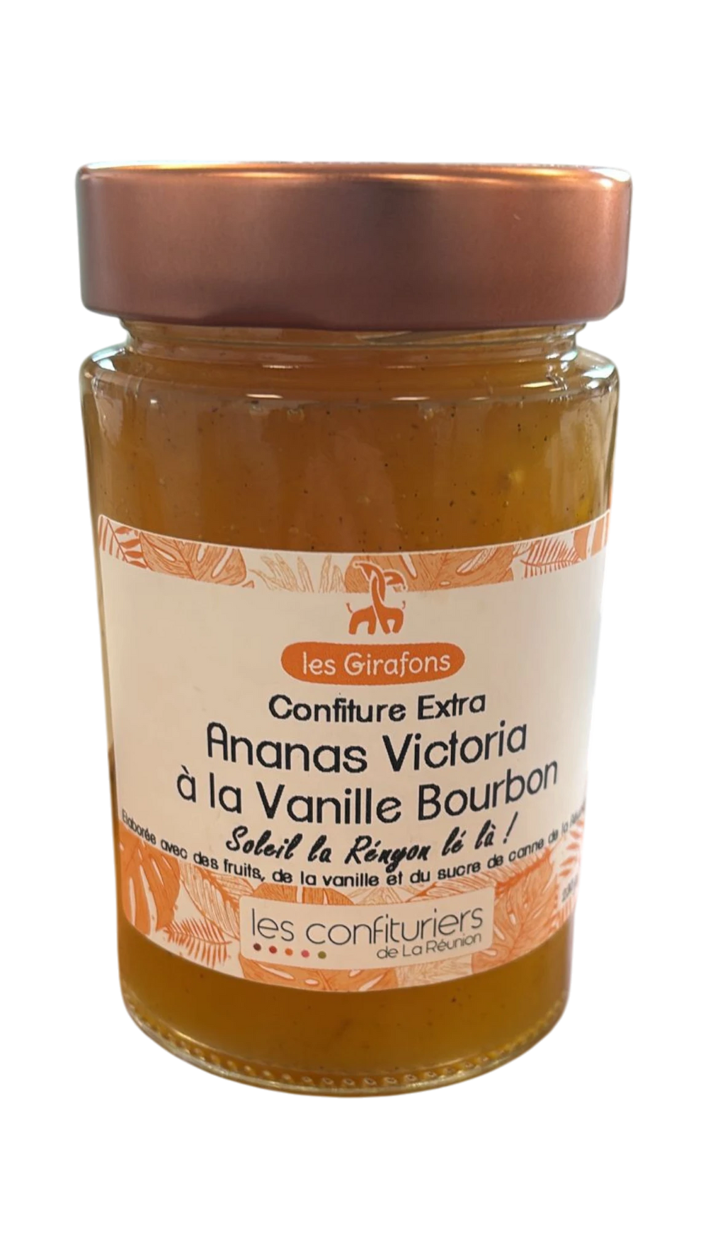 Confiture Extra Ananas Victoria à la Vanille Bourbon