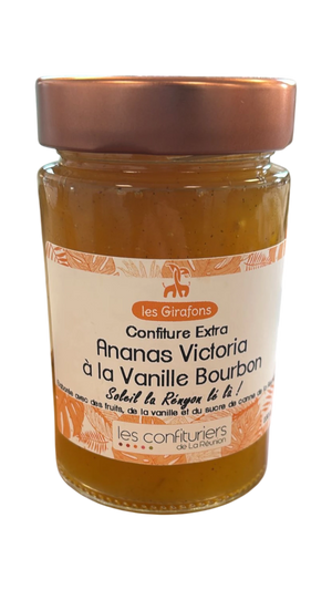 Confiture Extra Ananas Victoria à la Vanille Bourbon