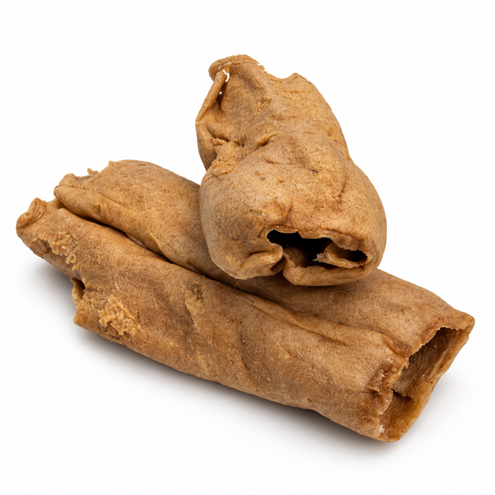Crêpe de banane déshydratée roulée de l'Île de La Réunion, 100 % banane sans sucre ajouté, sachet de 200 g – Croissy Fruits
