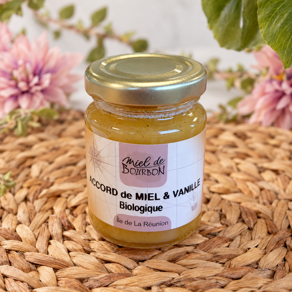 Accord de Miel & Vanille Biologique — mise en scène