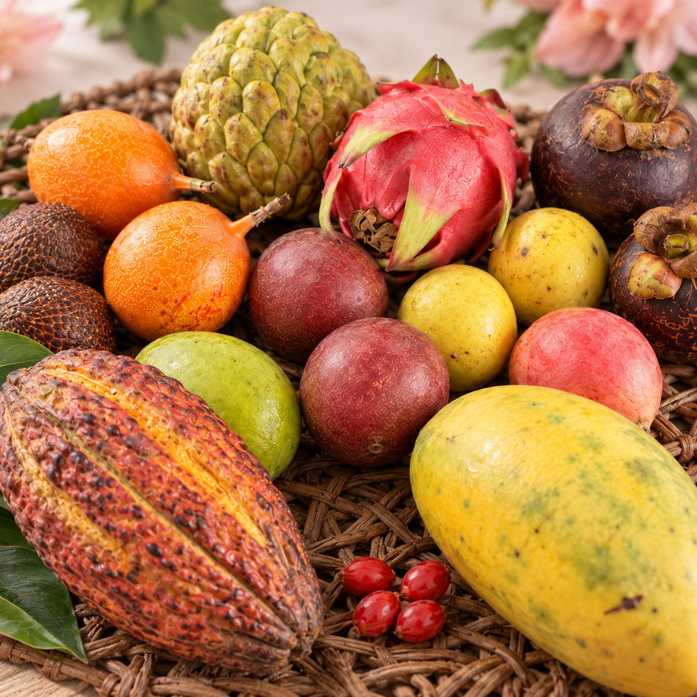 Box Découverte Fruits Exotiques  ( M ) — vue rapprochée