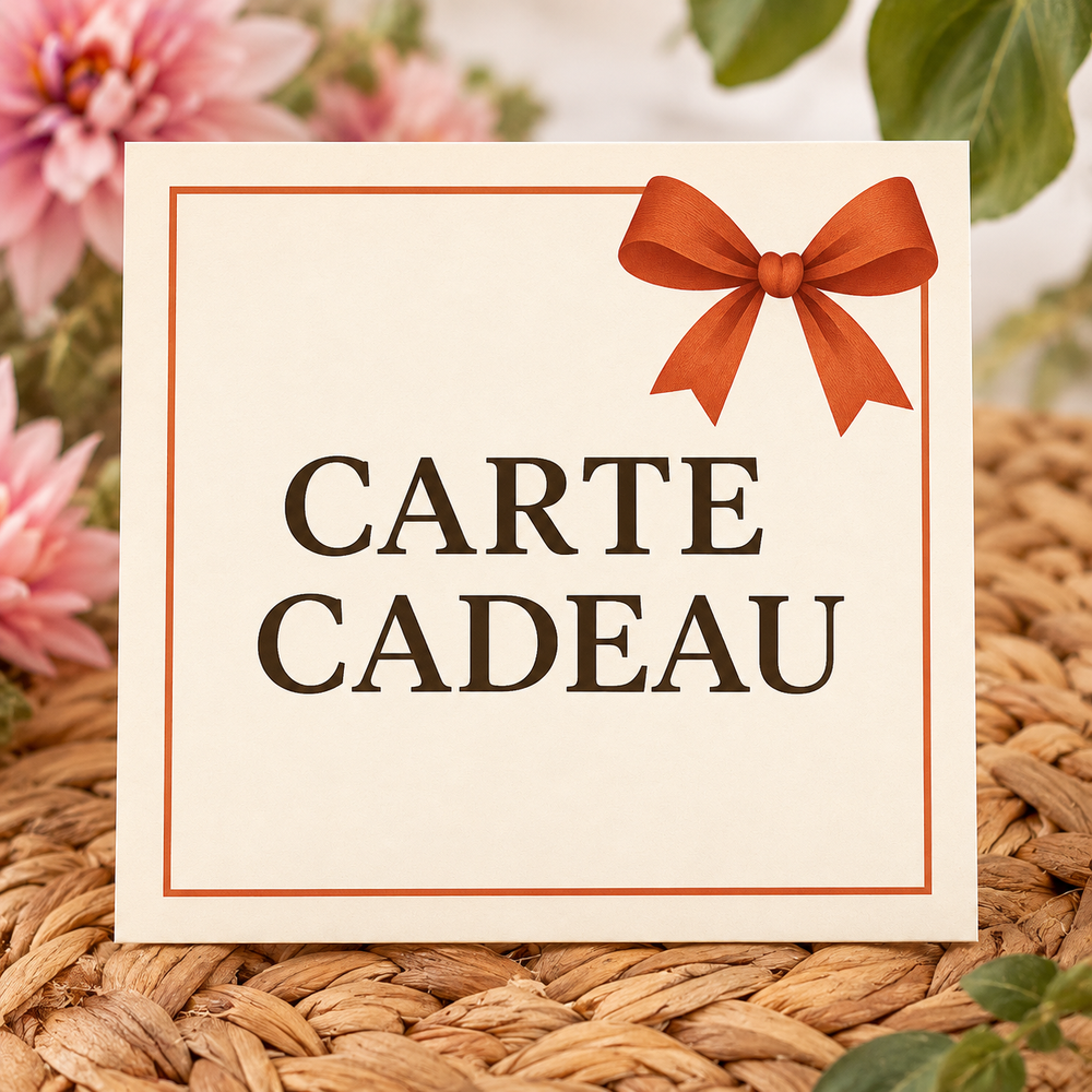 Carte cadeau — vue rapprochée