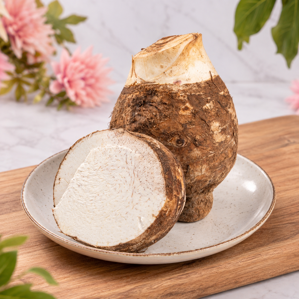 Dachine frais de Martinique 800g — mise en scène