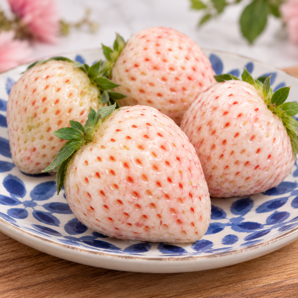 Fraise Ananas 100g (camion frigorifique) — vue rapprochée