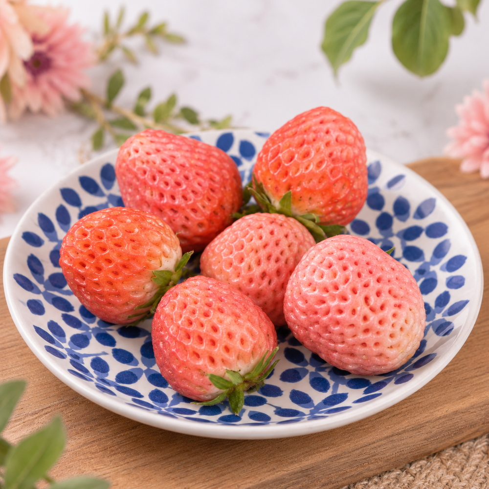 Fraise Rose 100g (camion frigorifique) — mise en scène
