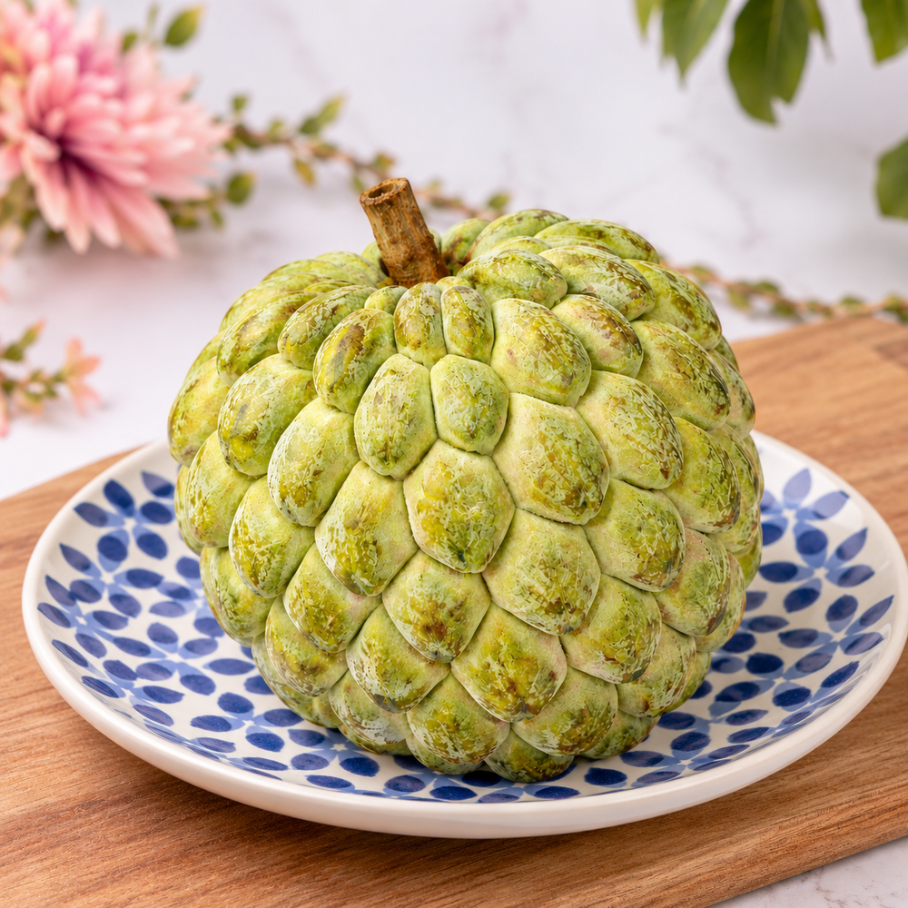 Pomme cannelle (Zatte) VERTE — mise en scène