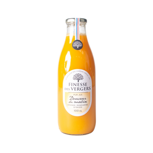 Jus douceur du  matin, orange, mandarine et raisin (1litre)