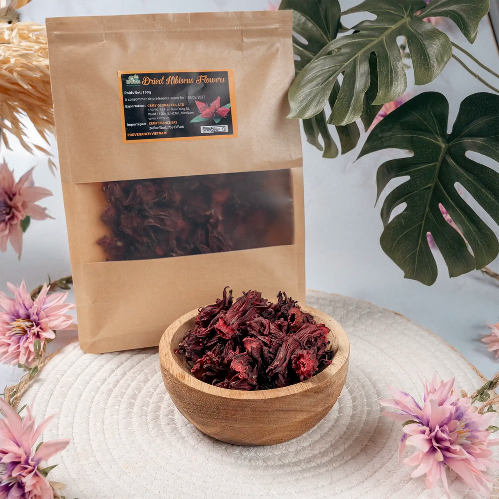 Fleurs d'Hibiscus séchée (150g)