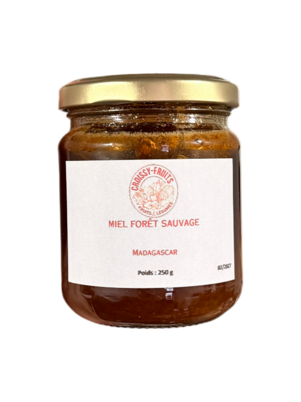 Miel de foret sauvage de madagascar 250g