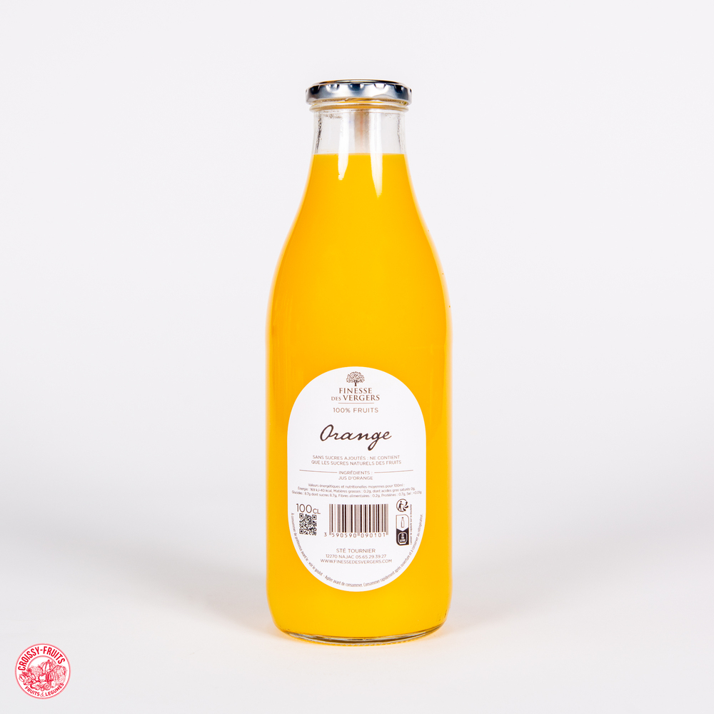 Pur jus d'orange 100% (1 litre)