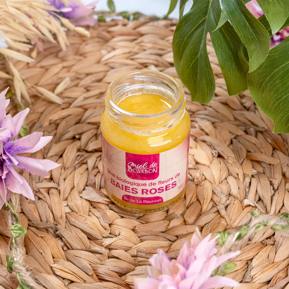Miel Fleur De Baies Roses 125g