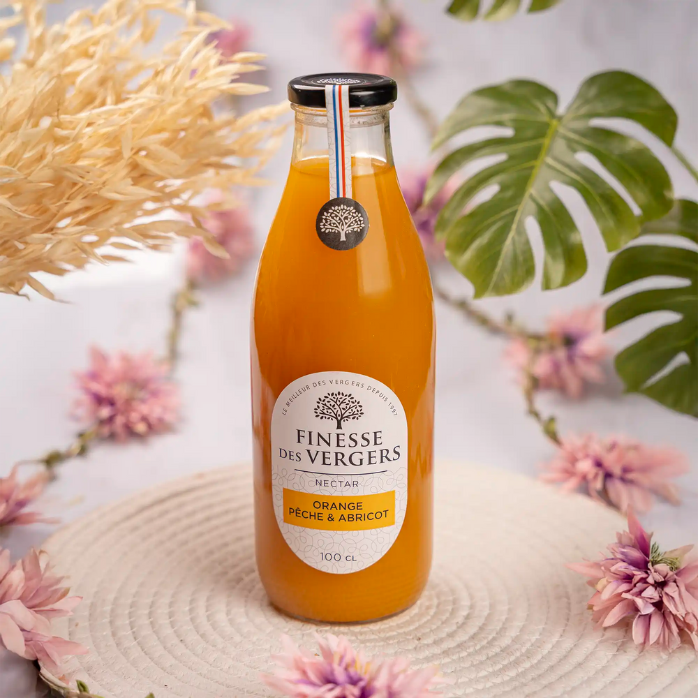 Nectar orange pêche abricot  FR (1litre)