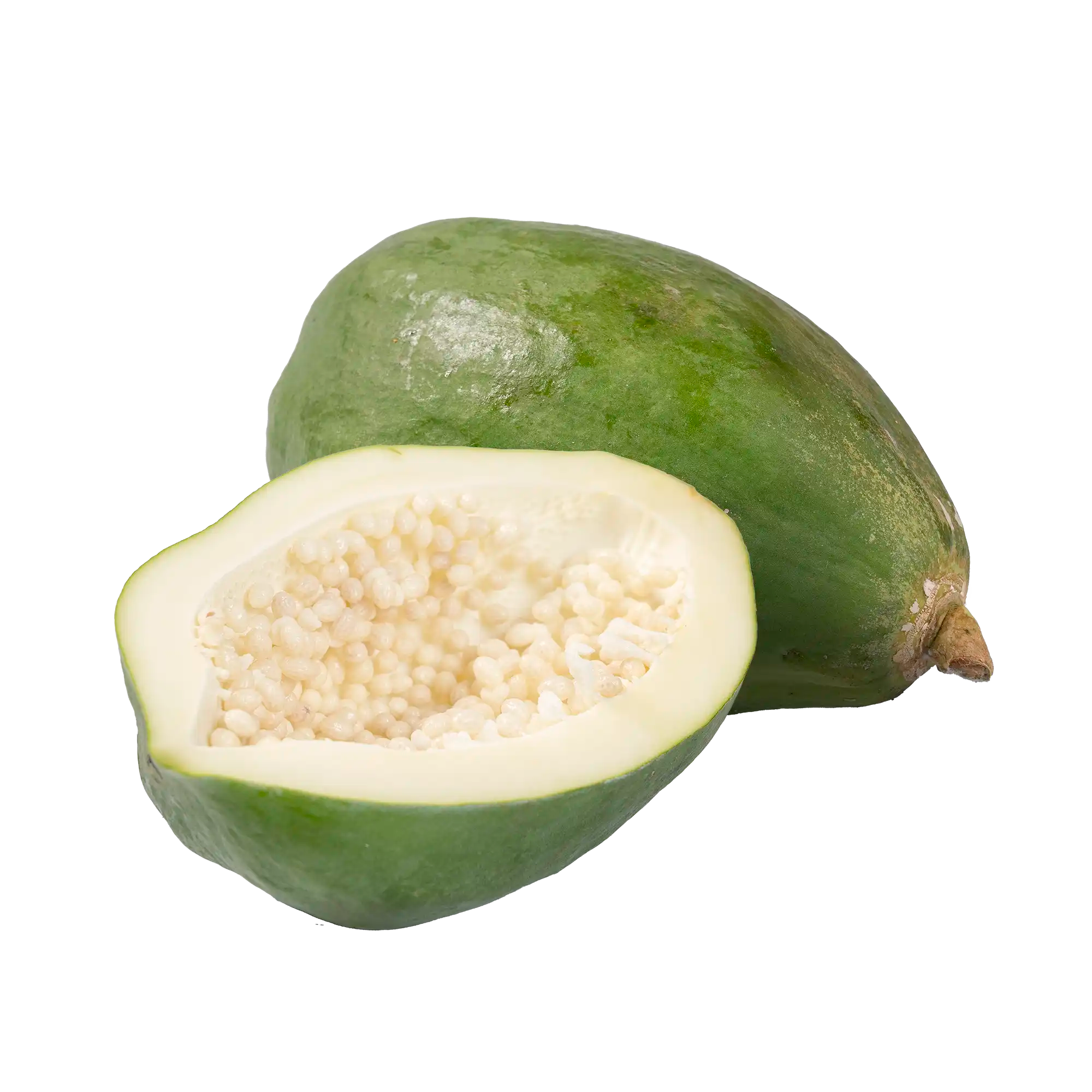 Papaye verte de Martinique, légume exotique à râper en salade