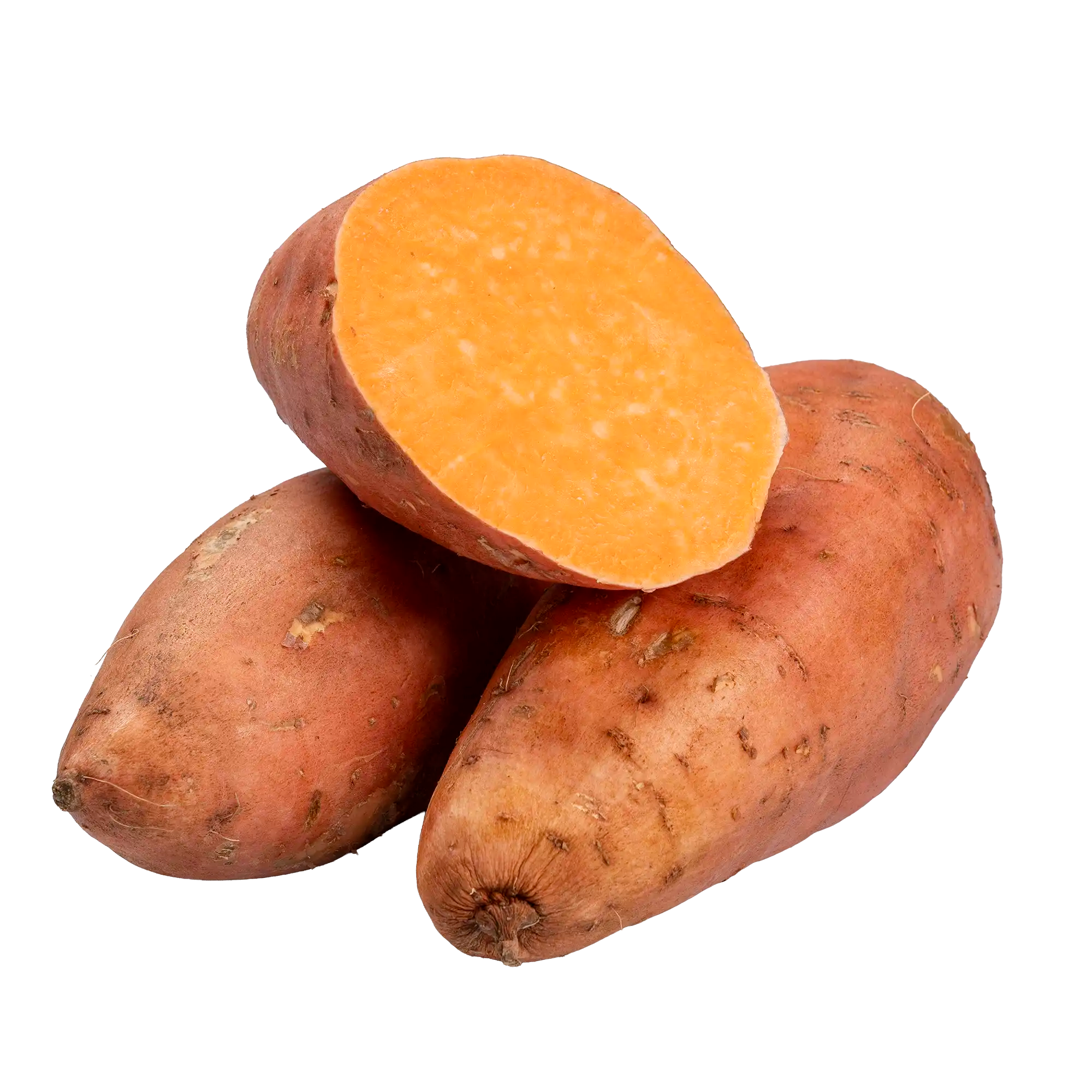 Patate douce de Guadeloupe, tubercule péyi à chair orangée