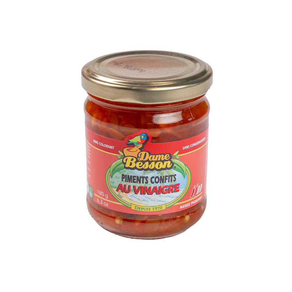 Piments Confits au Vinaigre (180g)