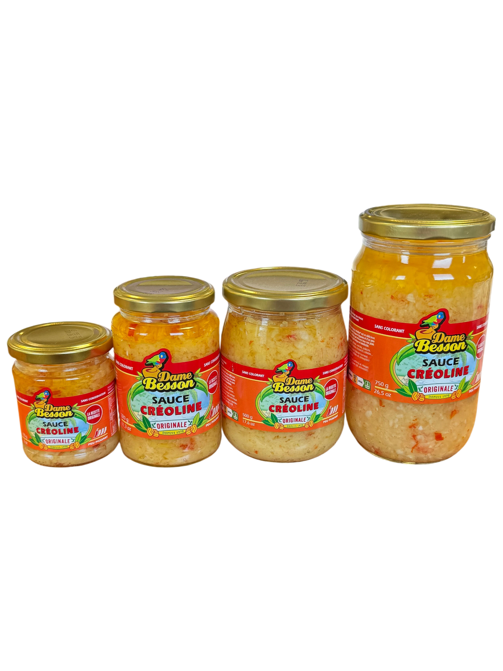 Sauce Créoline "Orignale" Dame Besson